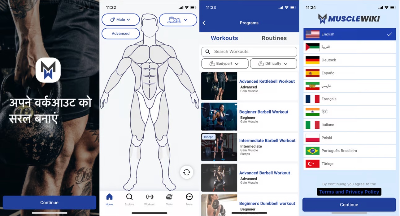 MuscleWiki - Simplify your workout