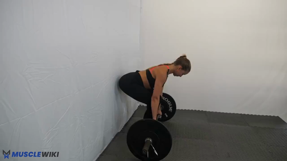 Barbell Sumo Deadlift (female)