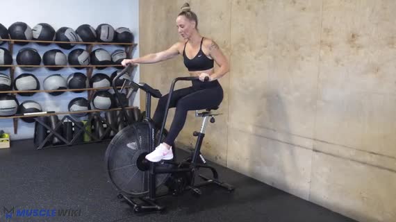 Assault bike only discount workouts