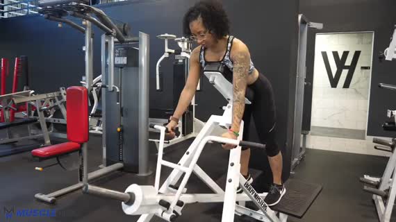 how to do chest supported t bar row without machine
