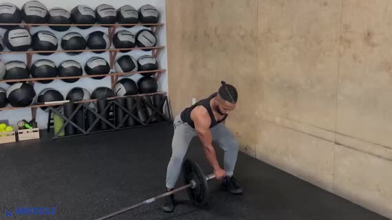 Landmine Rotational Lift To Press