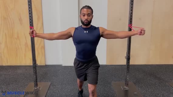 Chest fly best sale band exercise