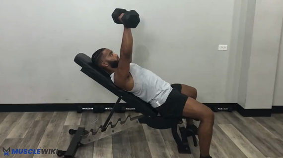 Incline Dumbbell Bench Press - Chest Exercise for Gym 