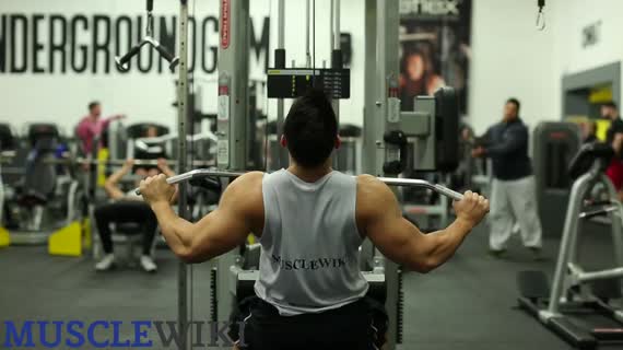 MuscleWiki - Machine Pulldown - Lats